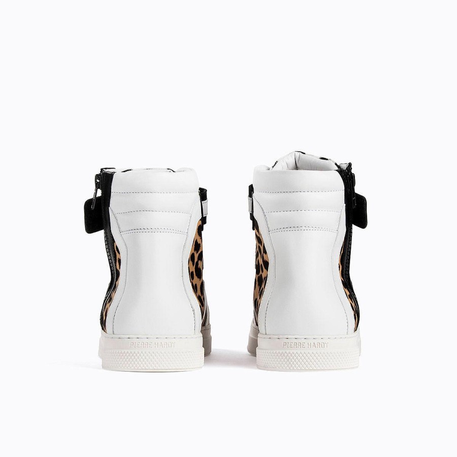 Sneakers | Pierre Hardy 112 High-Top Sneakers Leopard/Black/Whiite