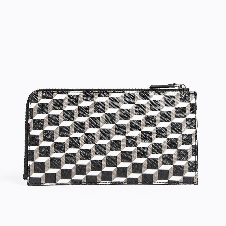 Wallets | Pierre Hardy Palatine Wallet Black/White