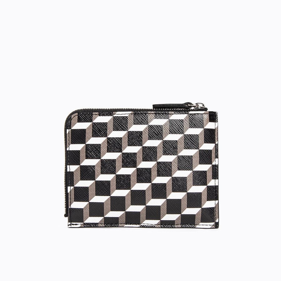 Wallets | Pierre Hardy Valois Coin Purse Black/Camel