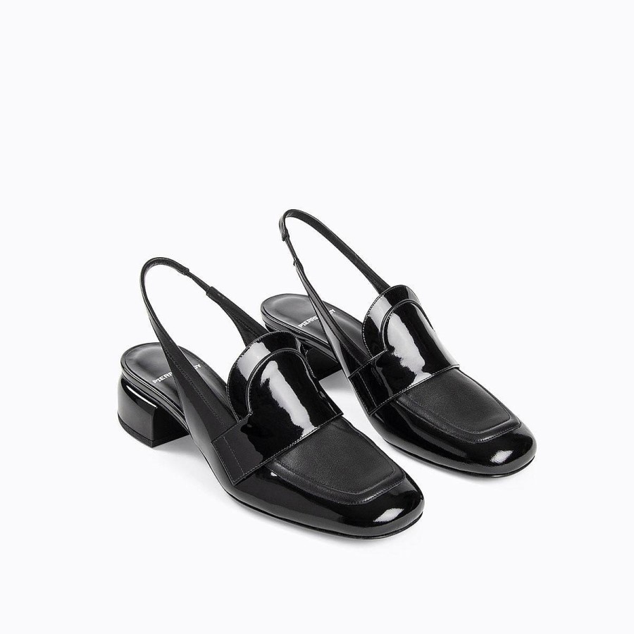 Pumps | Pierre Hardy Biba Slingback Loafer Black