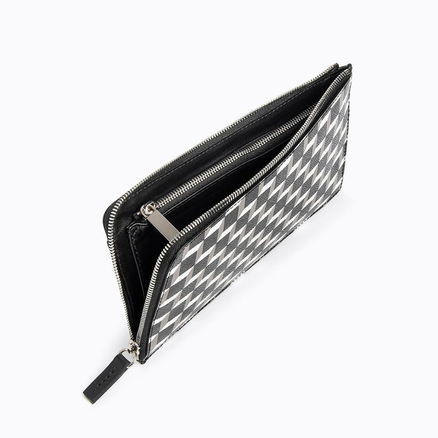 Wallets | Pierre Hardy Palatine Wallet Black/White