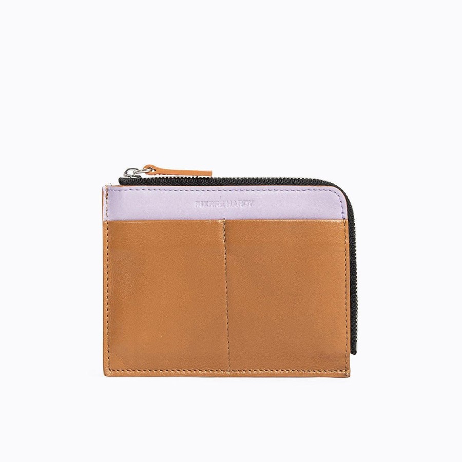 Wallets | Pierre Hardy Valois Coin Purse Camel/Lilac