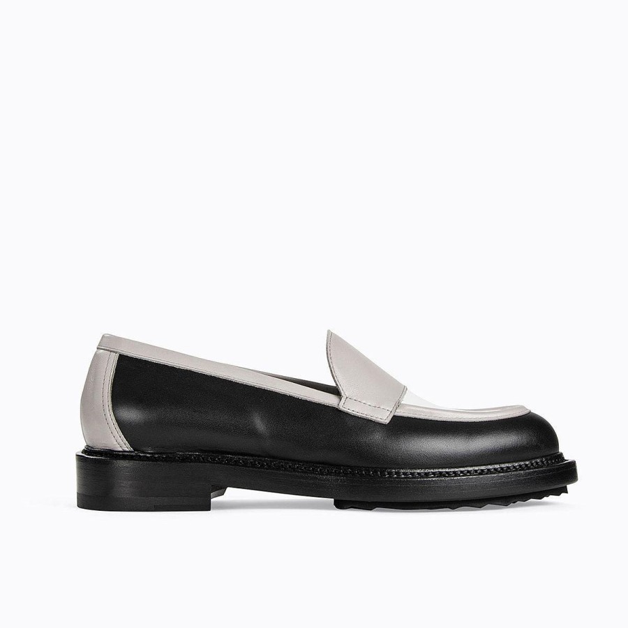 Loafers & Flat Shoes | Pierre Hardy John Loafer Black/Grey/White