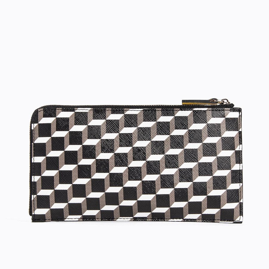 Wallets | Pierre Hardy Palatine Wallet Pink/Black