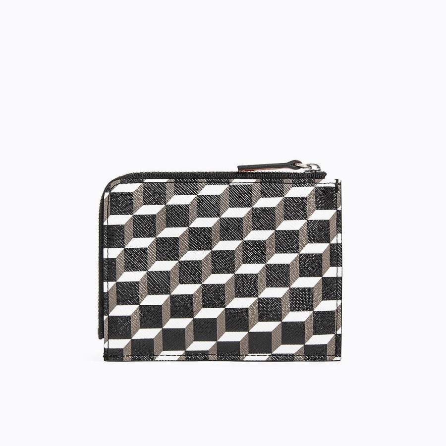 Wallets | Pierre Hardy Valois Coin Purse Black/Orange