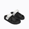 Mules & Sandals | Pierre Hardy Cross Rider Flat Sandal Black/White