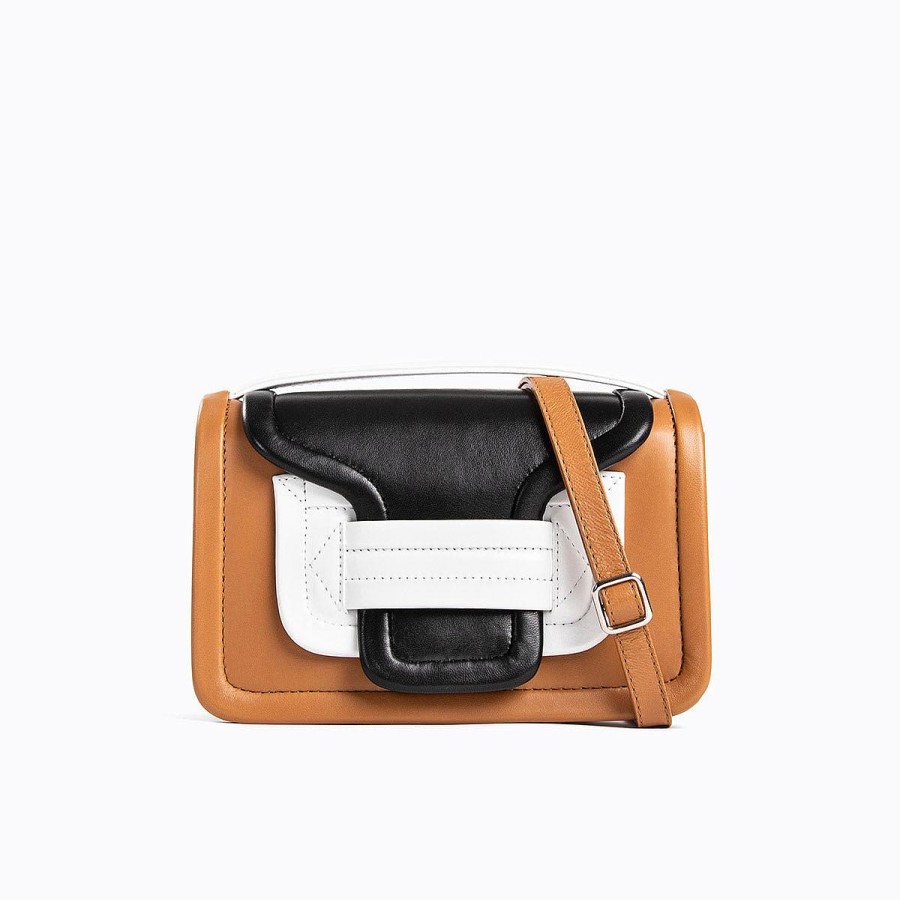 Handbags | Pierre Hardy Alpha Handbag Camel/White/Black