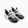 Sneakers | Pierre Hardy Trek Comet Sneakers Kaki/Black,Silver