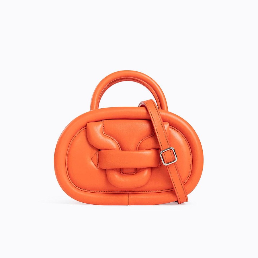 Handbags | Pierre Hardy Alpha Strike Mini Bag Orange