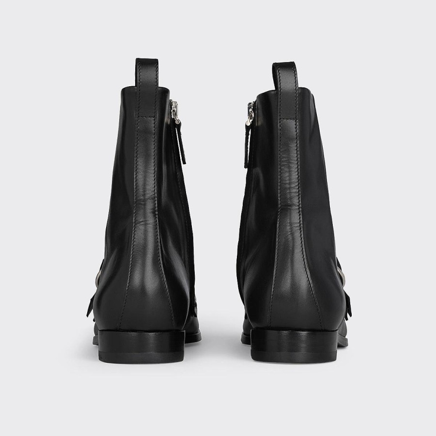 Boots | Pierre Hardy Rider Ankle Boot Black