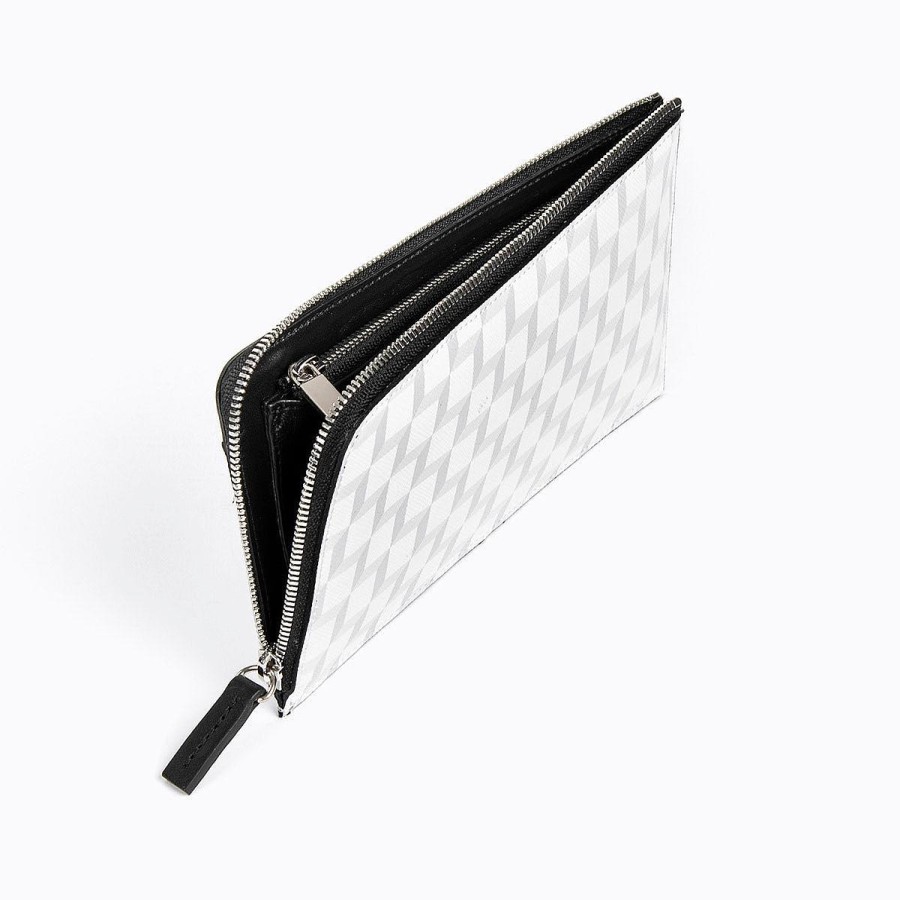 Wallets | Pierre Hardy Palatine Wallet White/Black