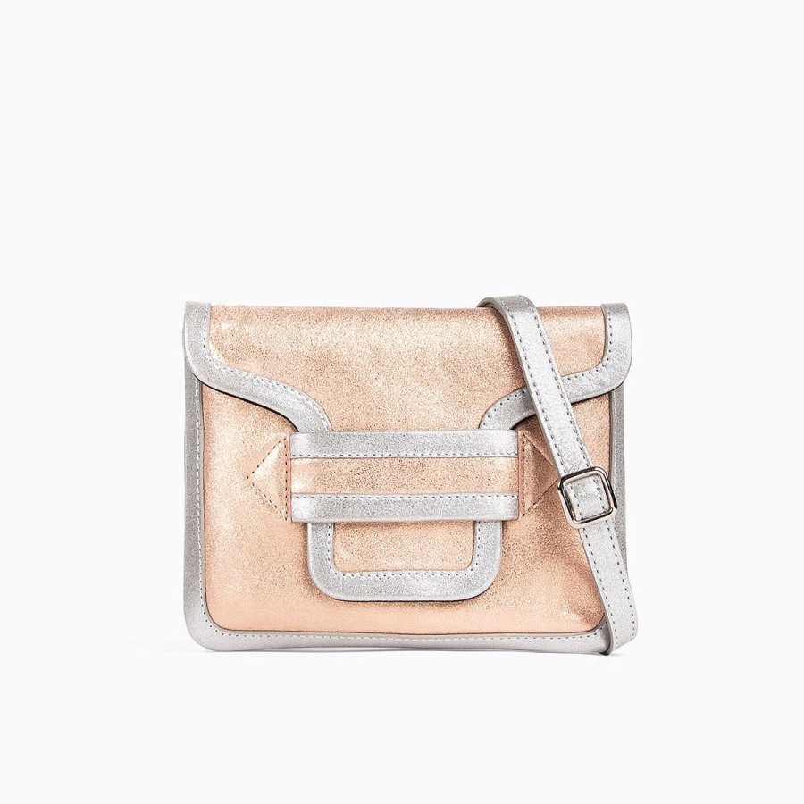 Crossbody Bags | Pierre Hardy Alpha Pouch Pink/Silver