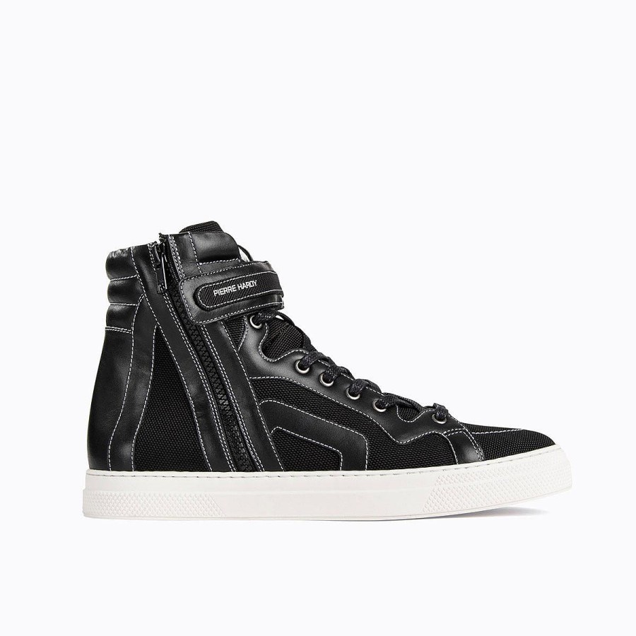 Sneakers | Pierre Hardy 112 High-Top Sneakers Black