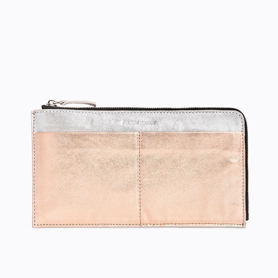 Wallets | Pierre Hardy Palatine Wallet Pink/Silver/Metallized