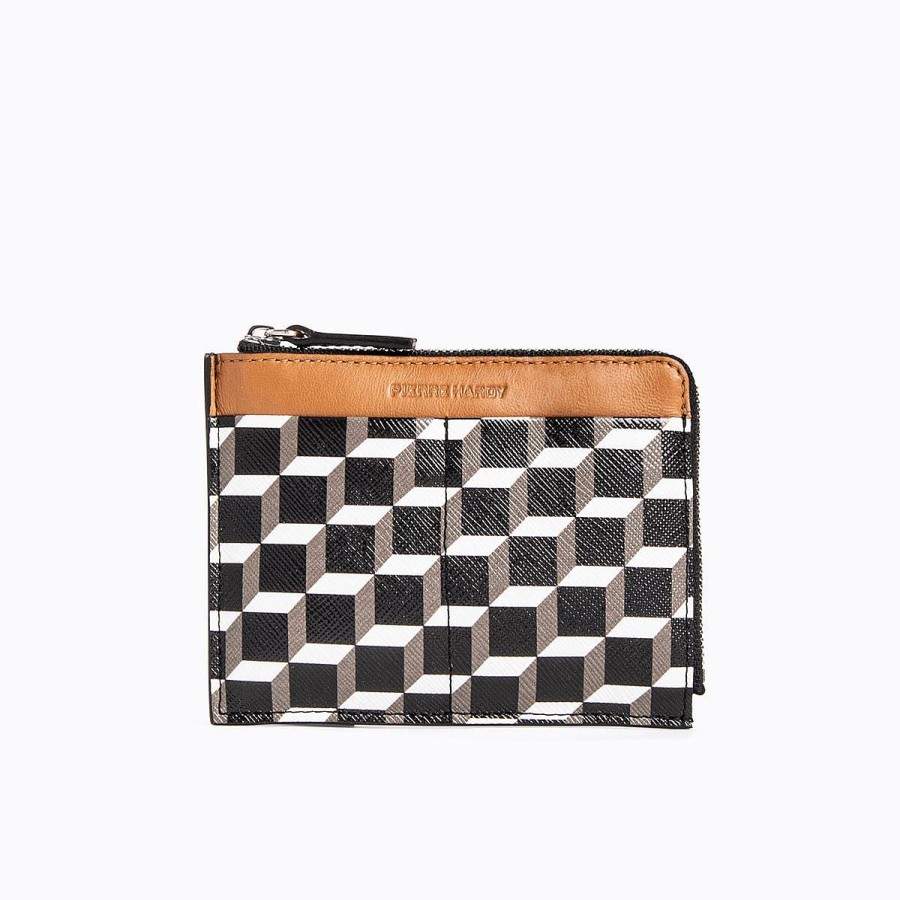 Wallets | Pierre Hardy Valois Coin Purse Black/Camel