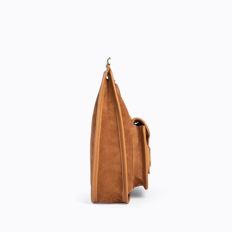 Crossbody Bags | Pierre Hardy Alpha Day Bag Camel/Cognac