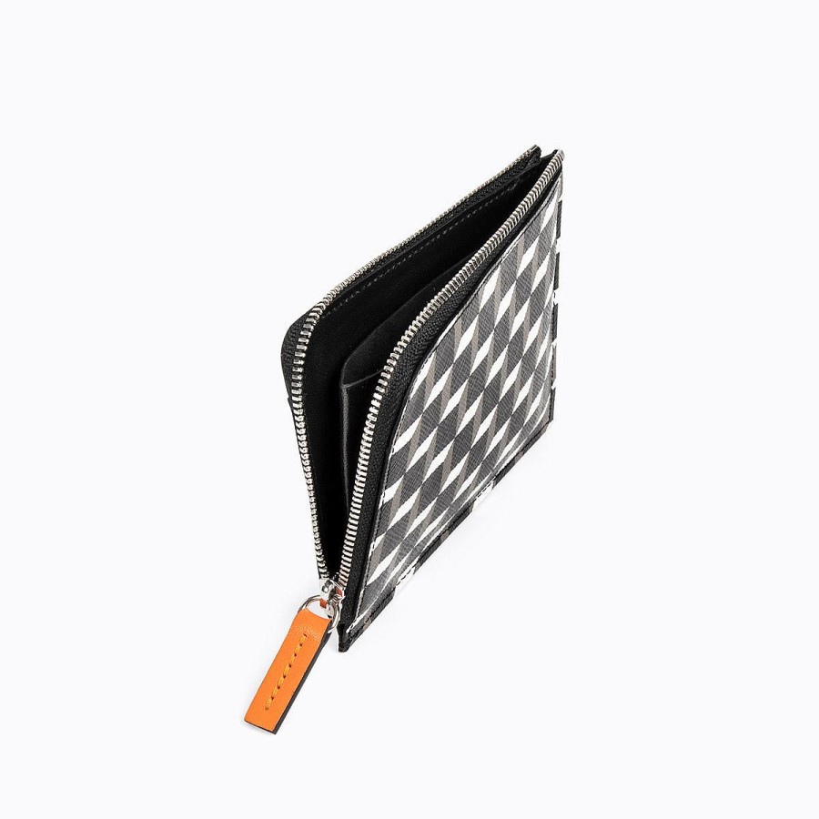 Wallets | Pierre Hardy Valois Coin Purse Black/Orange