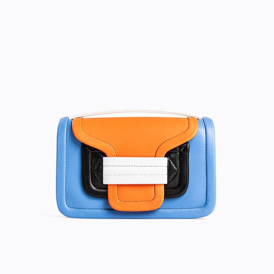 Handbags | Pierre Hardy Alpha Handbag Blue/Orange/Noir