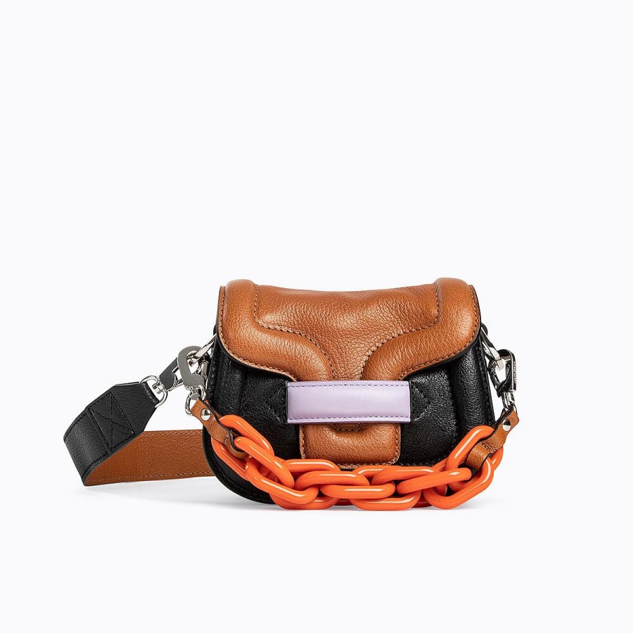 Crossbody Bags | Pierre Hardy Micro Alphaville Bag Camel/Black/Lilac/Orange