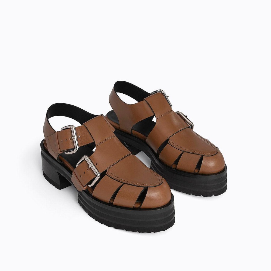 Mules & Sandals | Pierre Hardy Fred Sandal Cognac