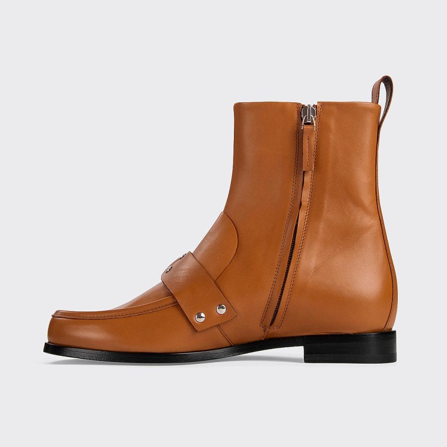 Boots | Pierre Hardy Rider Ankle Boot Cognac