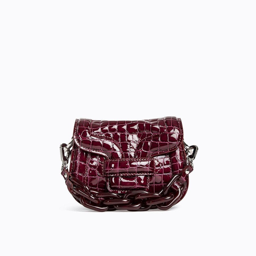 Crossbody Bags | Pierre Hardy Micro Alphaville Bag Burgundy