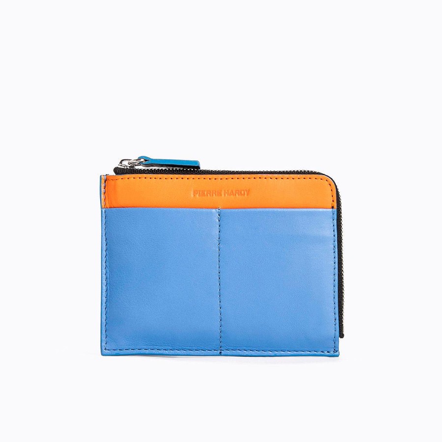 Wallets | Pierre Hardy Valois Coin Purse Blue/Orange